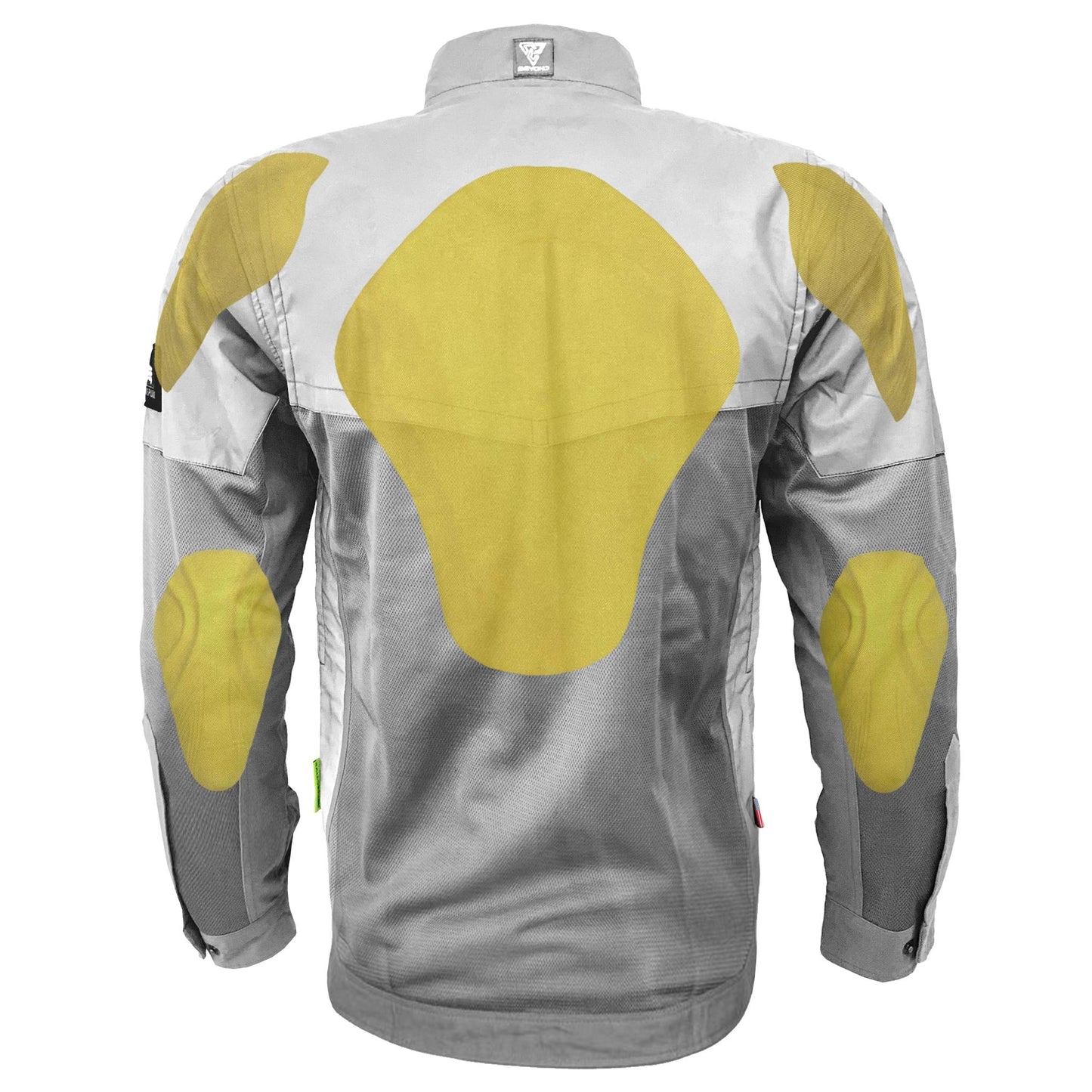 SALE Summer Mesh Reflective Shirt "Twilight Titanium" - Gray with Pads