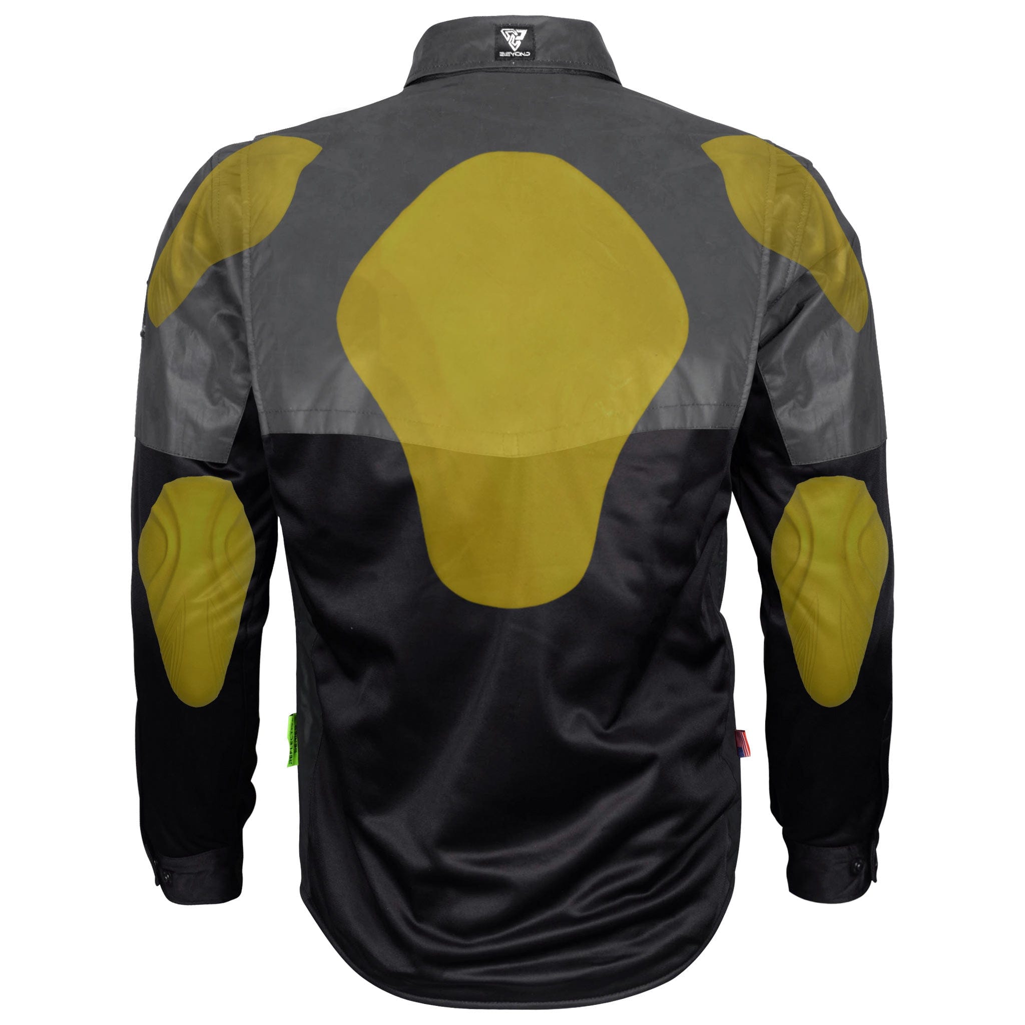 SALE Ultra Reflective Shirt "Nightfall Nebula" - Black with Pads