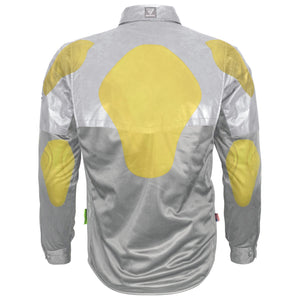 SALE Ultra Reflective Shirt "Twilight Titanium" - Gray with Pads