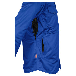 Ultra Protective Shirt - Blue Solid with Pads