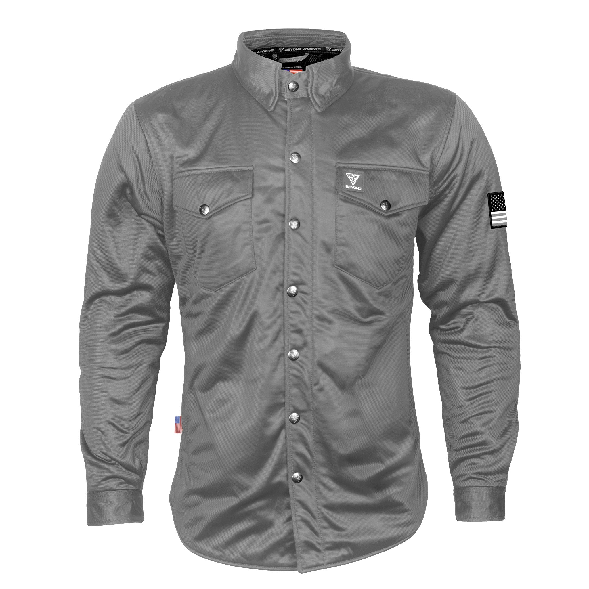 Ultra Protective Shirt - Dark Gray Solid with Pads