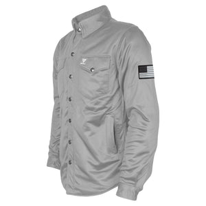 Ultra Protective Shirt - Light Gray Solid with Pads