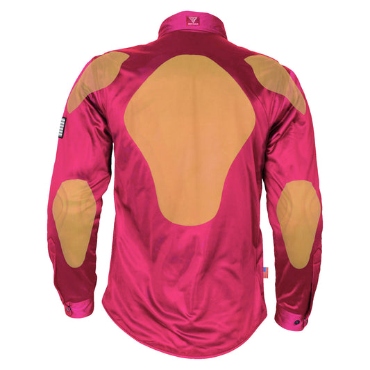 Ultra Protective Shirt - Pink Solid with Pads