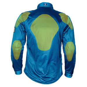 Ultra Protective Shirt - Teal Solid with Pads