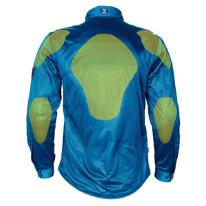 2023 Collection SALE Ultra Protective Shirt - Teal Solid with Pads