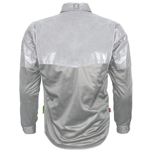 SALE Ultra Reflective Shirt "Twilight Titanium" - Gray with Pads