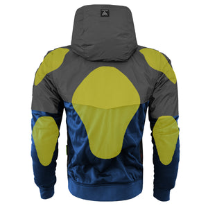 Ultra Reflective Hoodie Blue Nebula with Pads