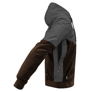Ultra Reflective Hoodie Brown Nebula with Pads