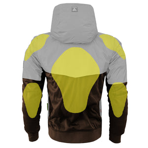Ultra Reflective Hoodie Brown Eclipse with Pads