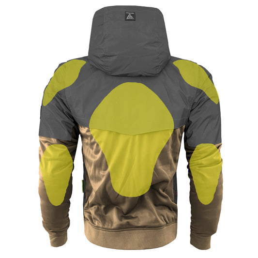 Ultra Reflective Hoodie Camel Nebula with Pads
