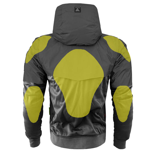 Ultra Reflective Hoodie Dark Grey Nebula with Pads