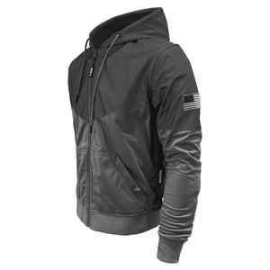 Ultra Reflective Hoodie Dark Grey Nebula with Pads