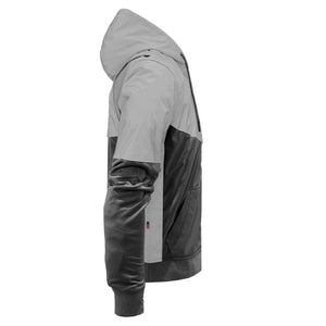 Ultra Reflective Hoodie Dark Grey Eclipse with Pads