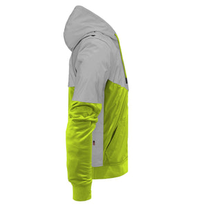 Ultra Reflective Hoodie Hi Vis Green Eclipse with Pads