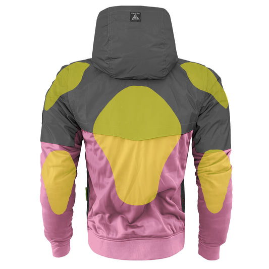 Ultra Reflective Hoodie Light Pink Nebula with Pads