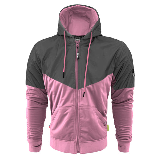 Ultra Reflective Hoodie Light Pink Nebula with Pads