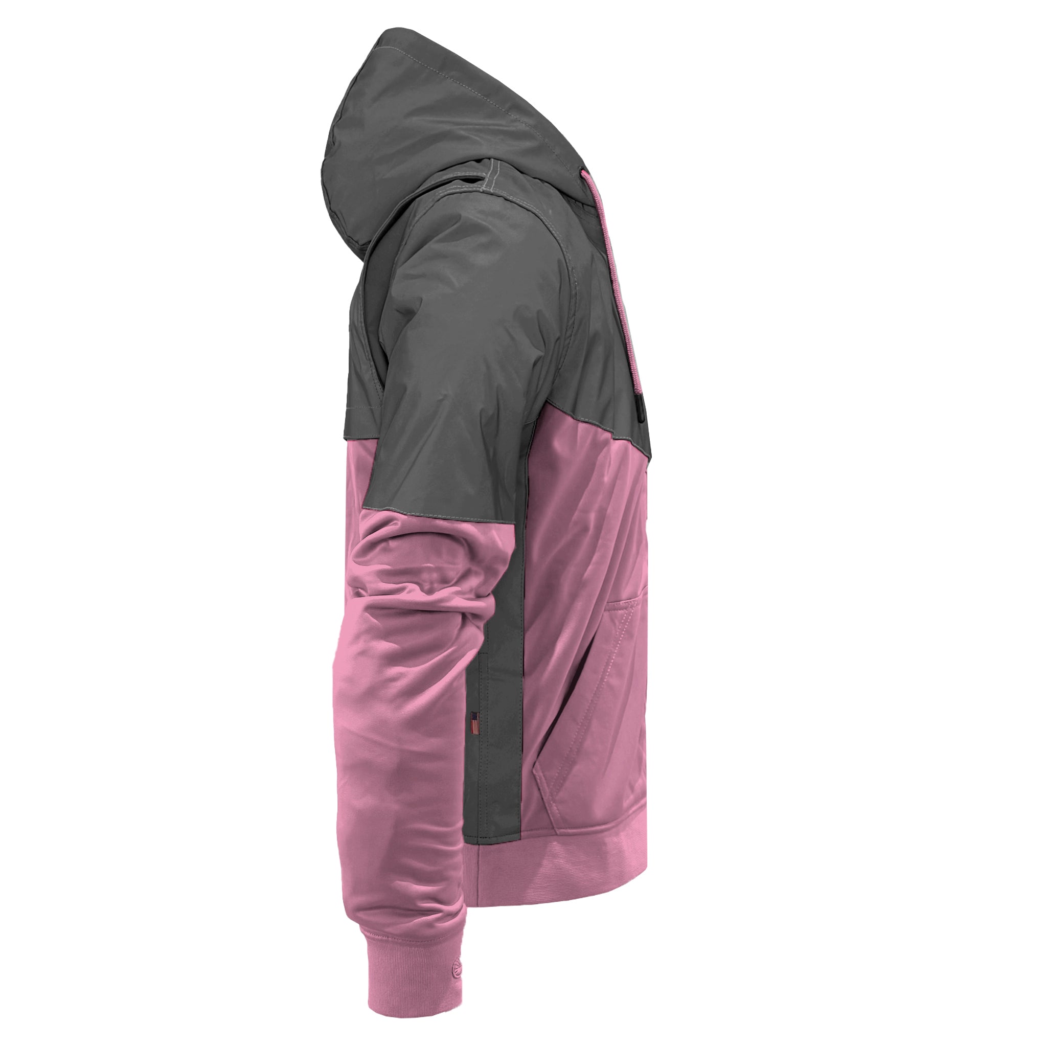 Ultra Reflective Hoodie Light Pink Nebula with Pads