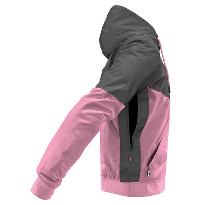 Ultra Reflective Hoodie Light Pink Nebula with Pads