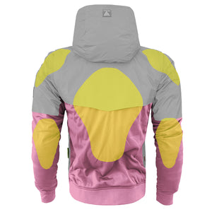 Ultra Reflective Hoodie Light Pink Eclipse with Pads