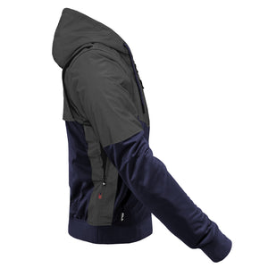 Ultra Reflective Hoodie Navy Blue Nebula with Pads