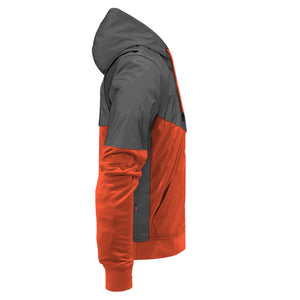 Ultra Reflective Hoodie Orange Nebula with Pads