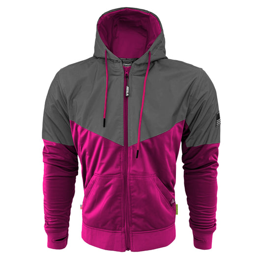 Ultra Reflective Hoodie Pink Nebula with Pads