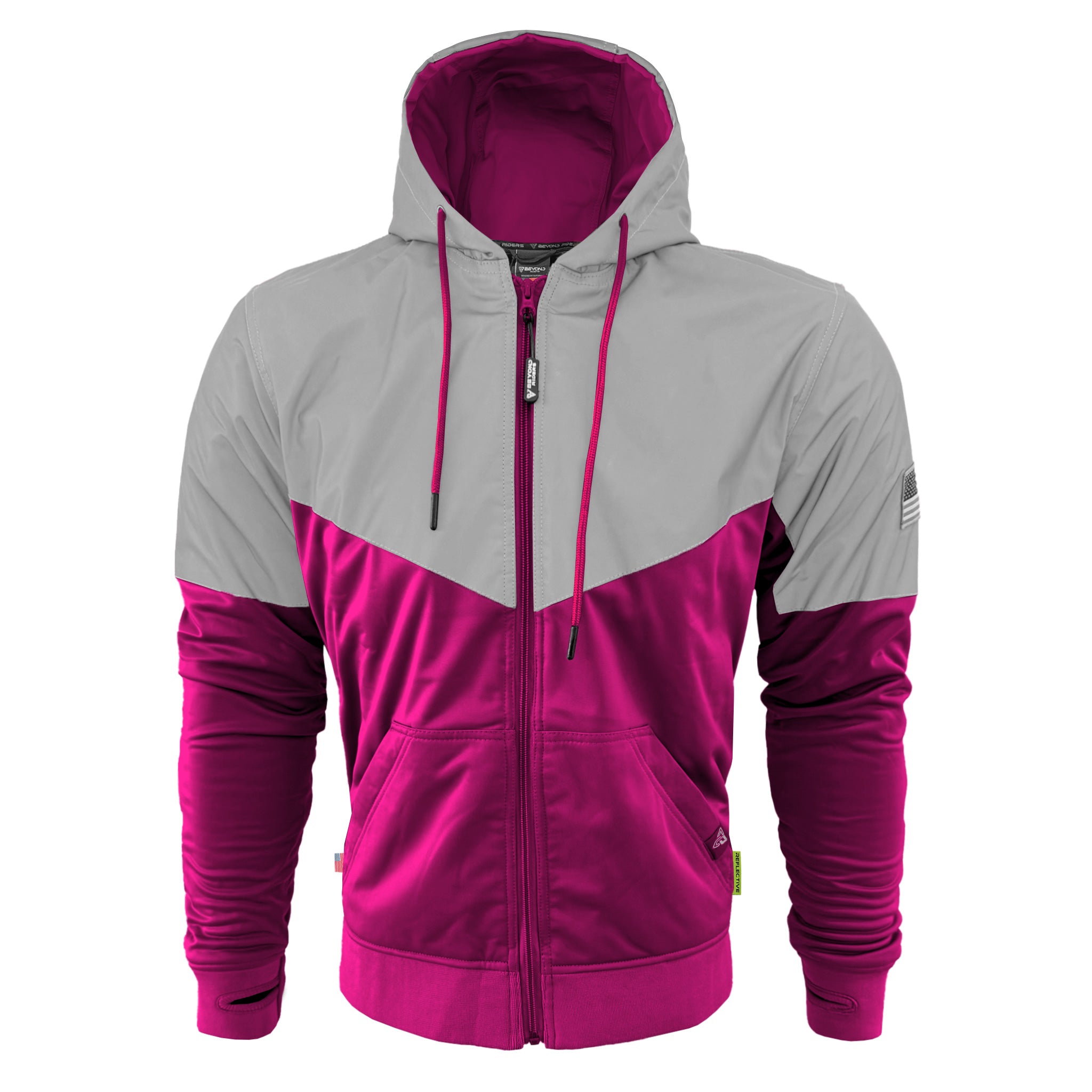 UV protection zip hoodieロゼミューズ　ピンク Cernucci Limited Zip Through Hoodie - Pink | Womens Hoodies