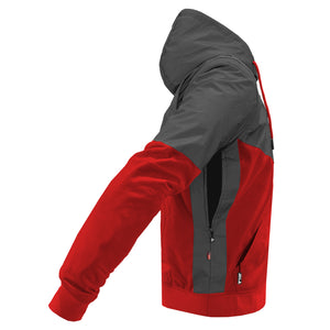 Ultra Reflective Hoodie Red Nebula with Pads