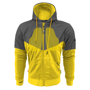 Ultra Reflective Hoodie Yellow Nebula with Pads