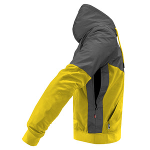 Ultra Reflective Hoodie Yellow Nebula with Pads