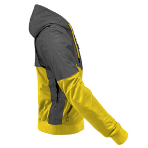 Ultra Reflective Hoodie Yellow Nebula with Pads