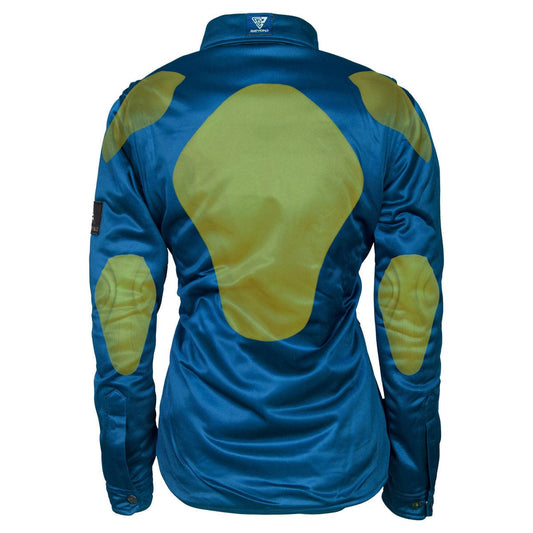 SALE Ultra Protective Shirt for Women - Teal Solid with Pads