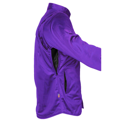 Ultra Protective Shirt - Purple Solid with Pads