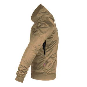 Camel Solid Ultra Protective Hoodie with Pads