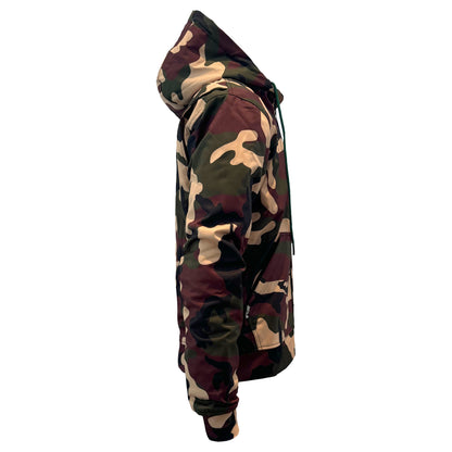 Protective SoftShell Unisex Camouflage Hoodie - “Knight Hawk” with Pads