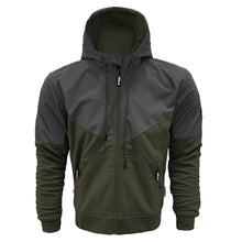 SoftShell Reflective Army Green Nebula Hoodie