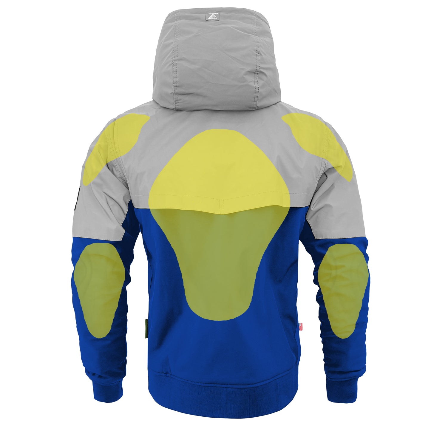 SoftShell Reflective Blue Eclipse Hoodie - with Pads