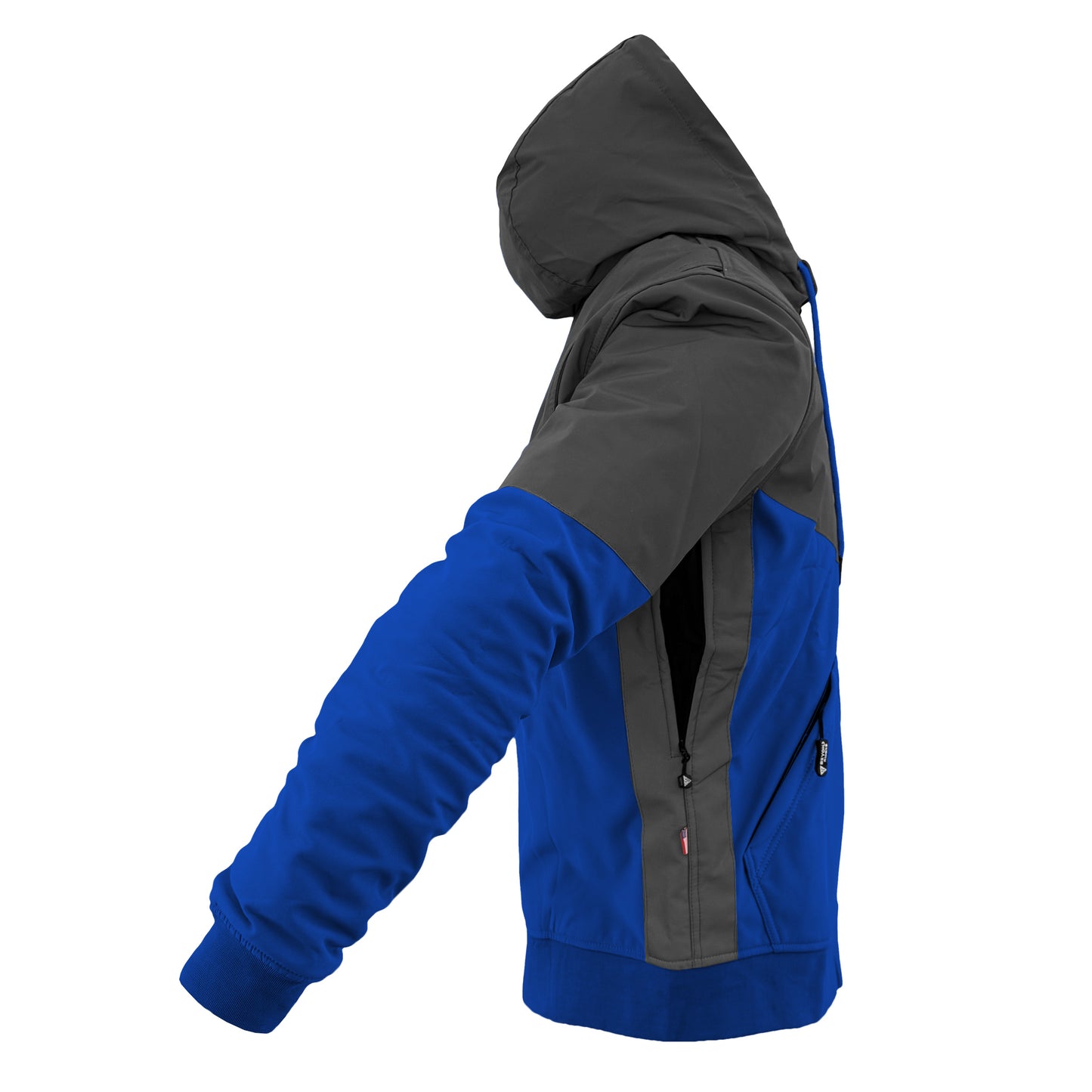 SoftShell Reflective Blue Nebula Hoodie - with Pads