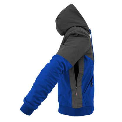 SoftShell Reflective Blue Nebula Hoodie - with Pads