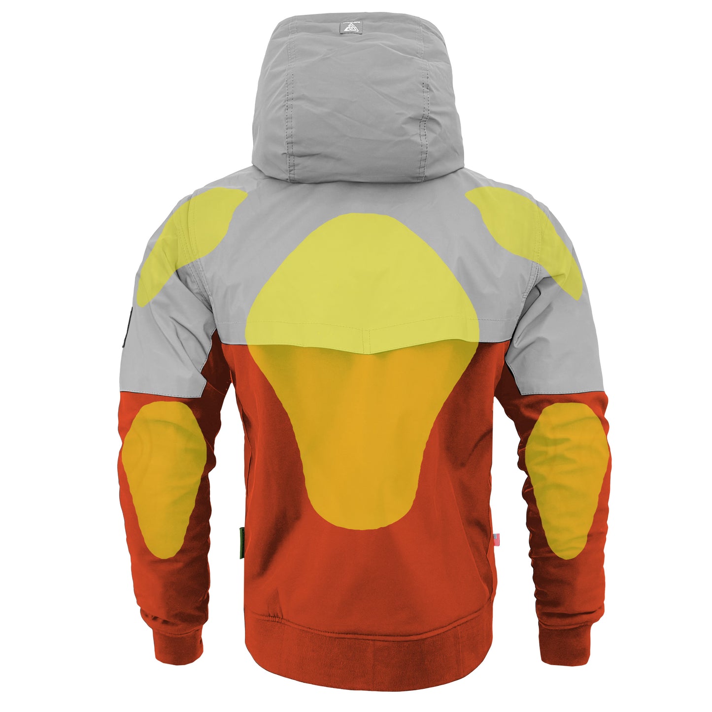SoftShell Reflective Orange Eclipse Hoodie - with Pads