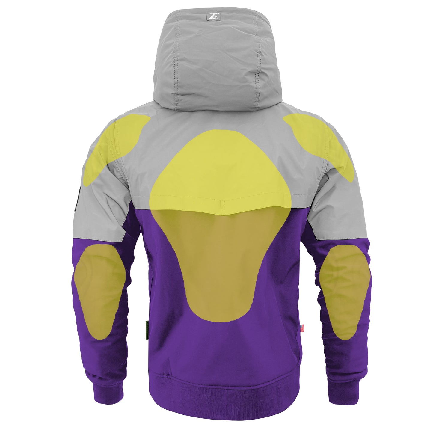 SoftShell Reflective Purple Eclipse Hoodie - with Pads