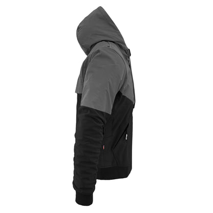 SoftShell Reflective "Nightfall Nebula" Hoodie - Black with Pads