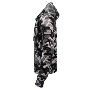 Protective SoftShell Unisex Camouflage Hoodie - 