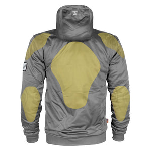 SALE Dark Gray Solid Ultra Protective Hoodie with Pads