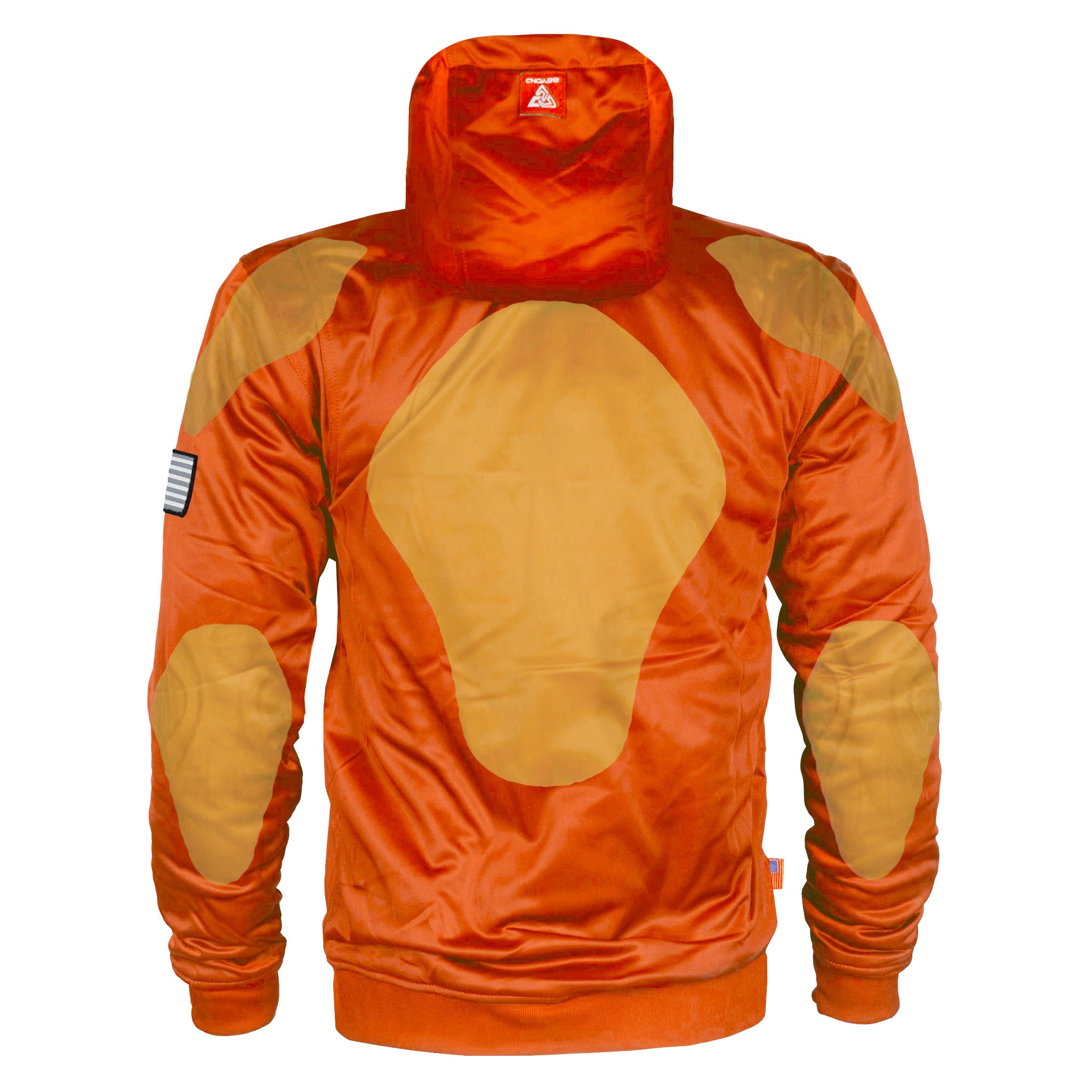 Unisex-Ultra-Hoodie-Orange-Solid-Back-With-Pads