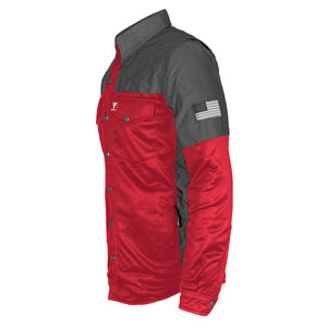 Ultra Reflective Shirt - Red Nebula with Pads