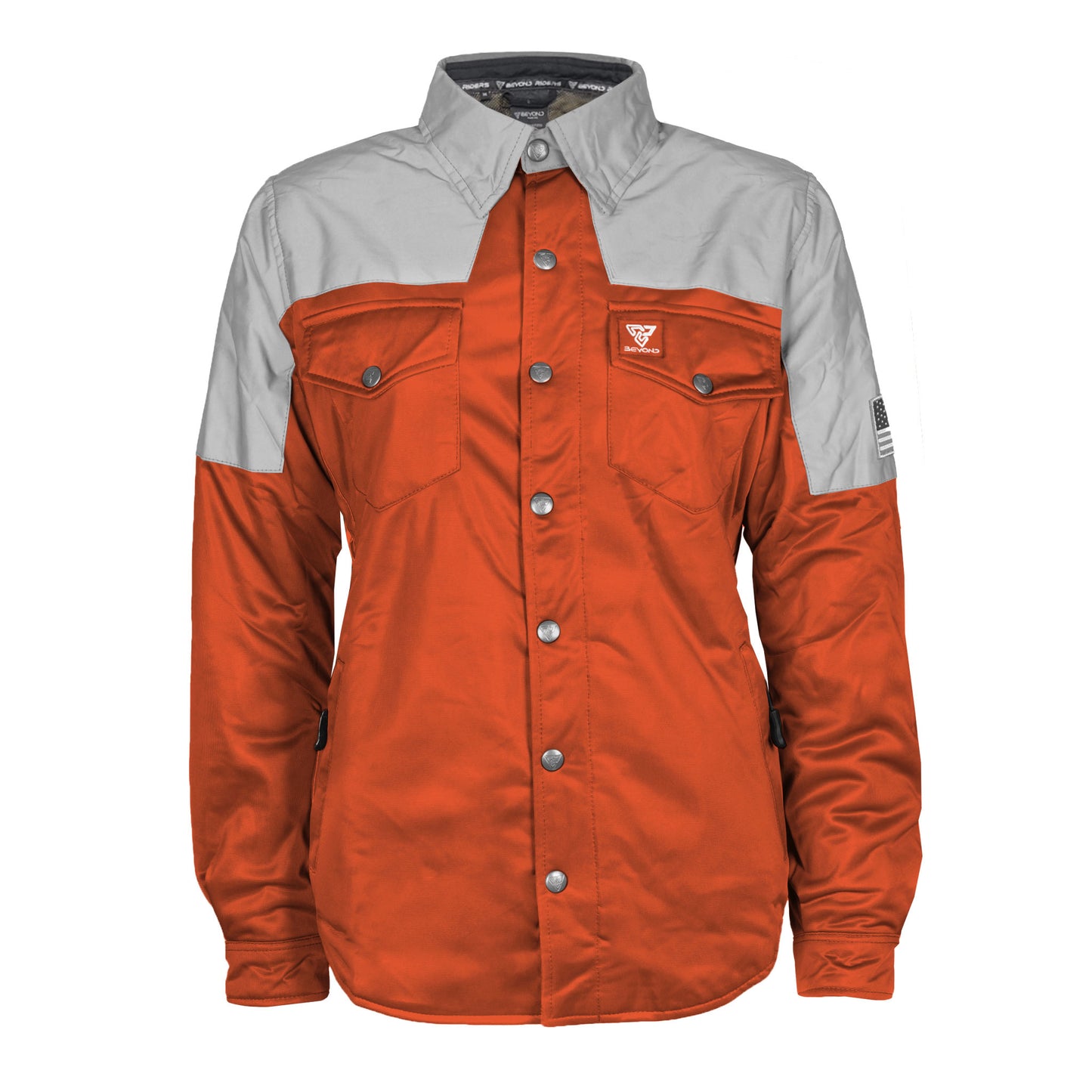 Ultra Reflective Shirt Orange Eclipse for Women - with Pads