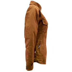 women's-canvas-light-brown-solid-jacket-on-the-right-side