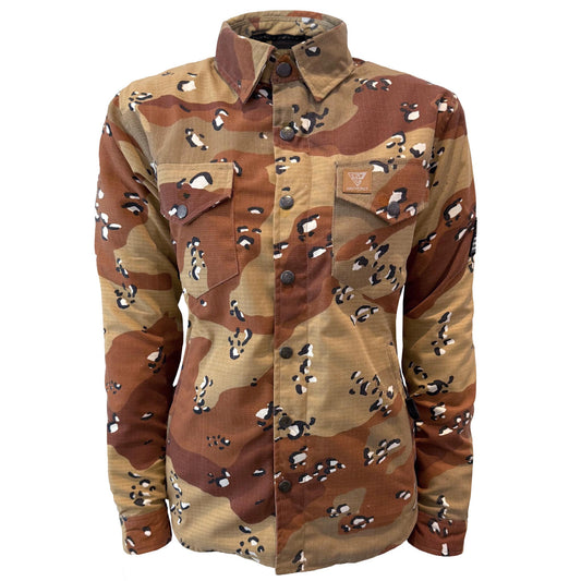 Protective Camouflage Shirt for Women "Dagger Two" - Desert Color with Pads