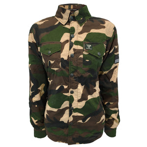 Protective Camouflage Shirt for Women "Knight Hawk" -  Dark Color